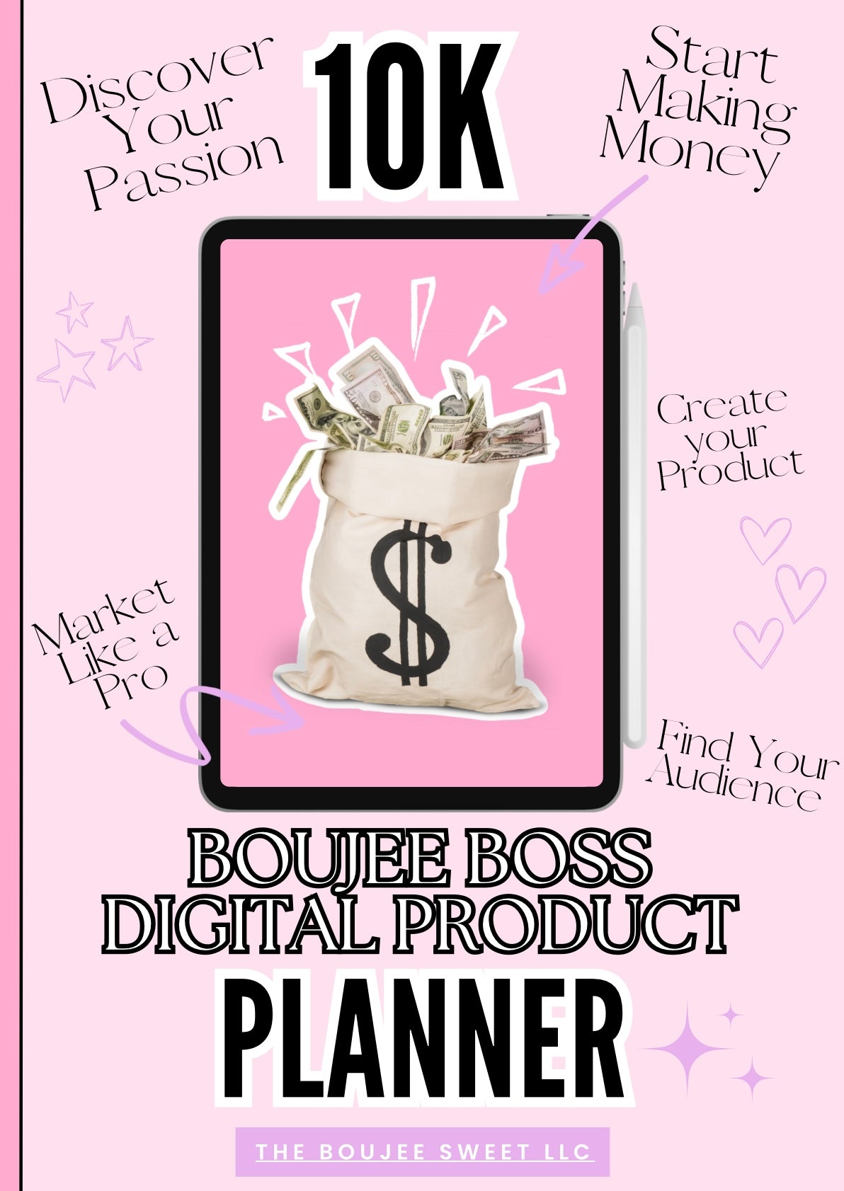 DFY Boujee Boss Digital Product Planner